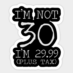 30 years Sticker